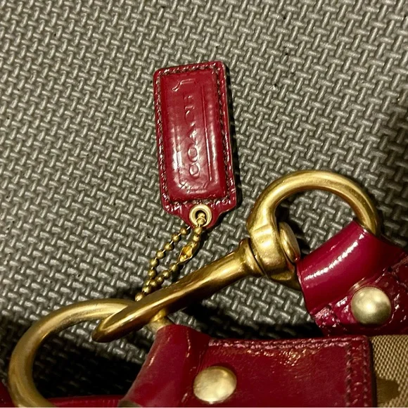 Coach Legacy Signature Ali Flap Shoulder Bag - Picture 8 of 9
